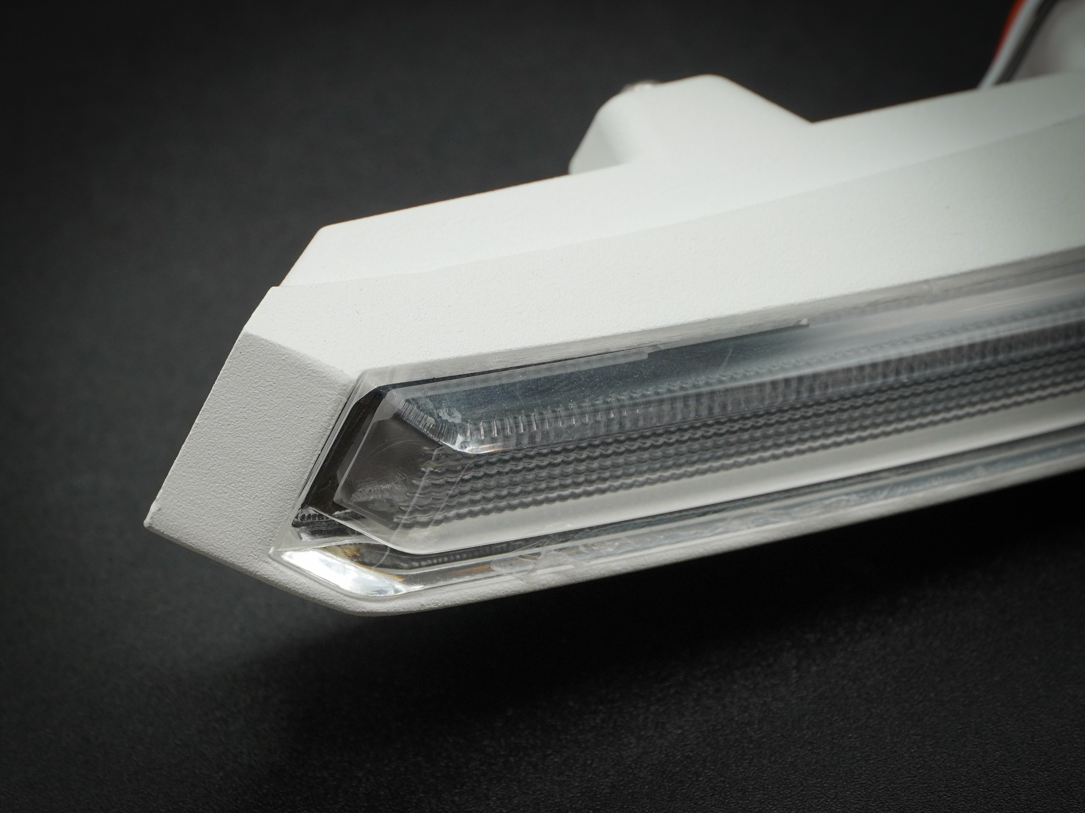 Ford Bronco Hood Trail Marker Kit - Complete Kit w/ LED - White Finish